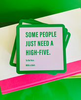 High Five Drink Coaster